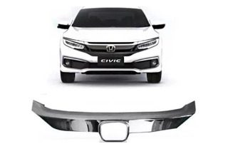 MOLDURA CROMADA DA GRADE DIANTEIRA - CIVIC 2017 A 2021