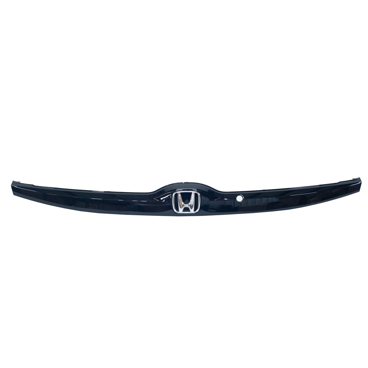GUARNICAO PLACA LICENÇA HONDA FIT (BLACK PIANO) - FIT 2015 A 2021 (CAMERA)